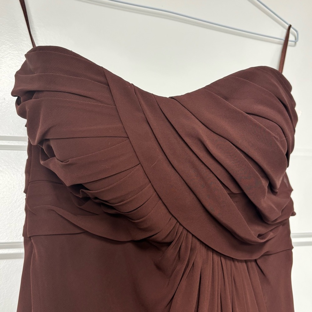 Symphony of Venus Full Length Dress style BM1314 BROWN - Size 6